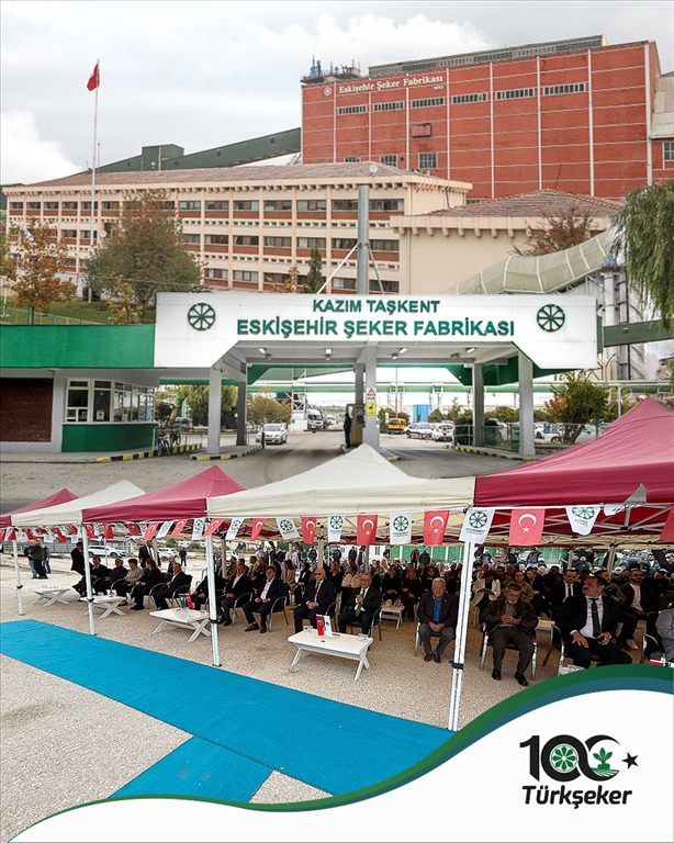 ESKİŞEHİR ŞEKER FABRİKASI 94. PANCAR ALIM KAMPANYASI BAŞLADI