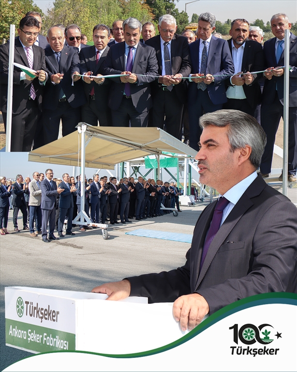 ANKARA ŞEKER FABRİKASI’NIN  65. KAMPANYA DÖNEMİ BAŞLADI