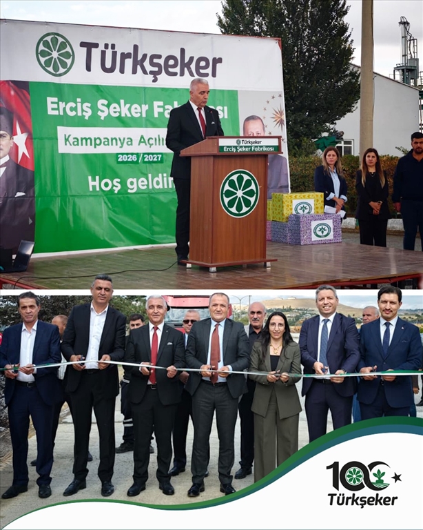  ERCİŞ ŞEKER FABRİKASI 39. PANCAR ALIM KAMPANYASINA BAŞLADI