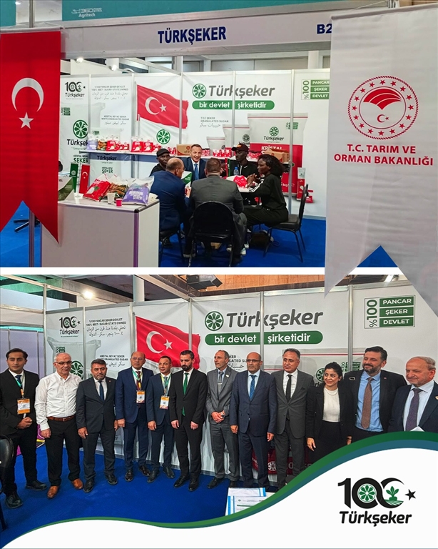 TÜRKŞEKER, ŞAM'DAKİ 360 FOOD SYRIA & AGRITECH EXPO'DA YER ALDI